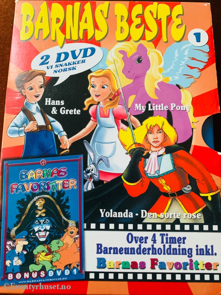 Barnas Beste 01. Dvd Samleboks.