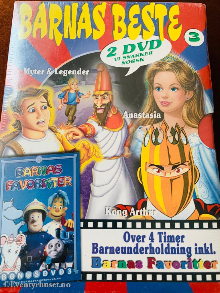 Barnas Beste 03. Dvd Samleboks. Ny I Plast!