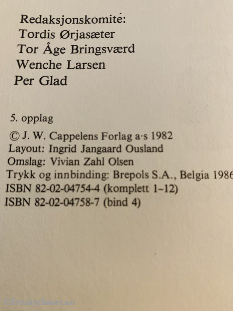 Barnas Beste. Året Rundt. 1982/1986. Eventyrbok