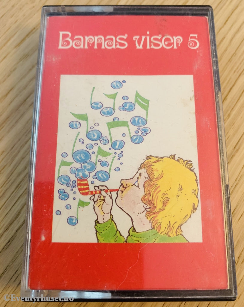 Barnas Beste Viser 5. 1984. Kassett. Kassett (Mc)