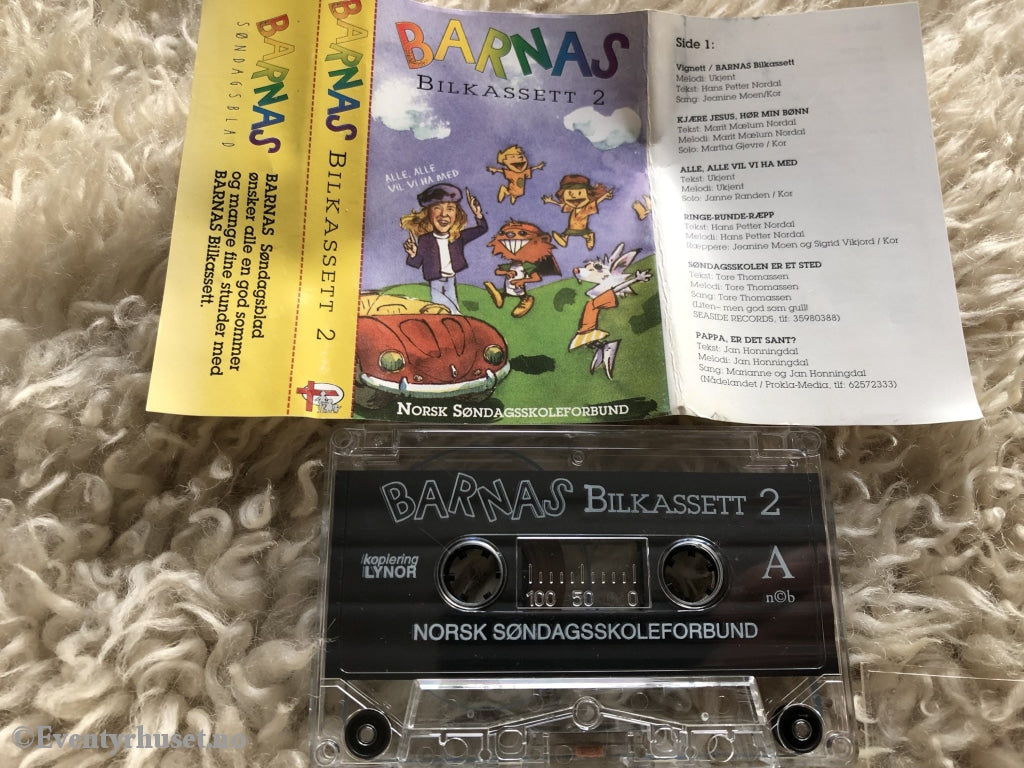 Barnas Bilkassett 2. 1997. Kassett. Kassett (Mc)