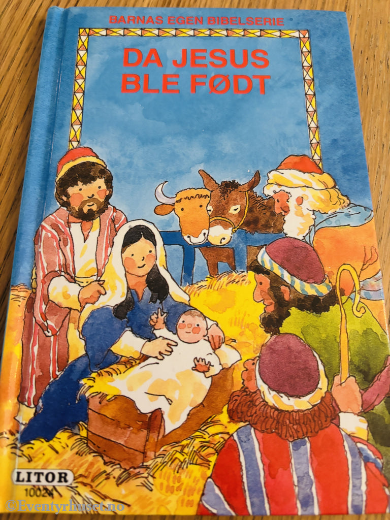 Barnas egen bibelserie. Da Jesus ble født. Bok.