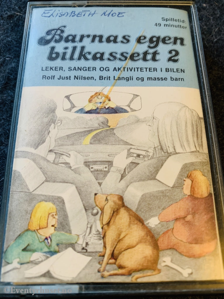 Barnas Egen Bilkassett 2. 1980. Kassett. Kassett (Mc)