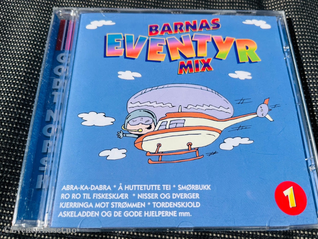 Barnas Eventyr Mix 1. 2000. Cd. Lydbok
