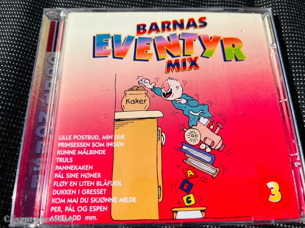 Barnas Eventyr Mix 3. 2000. Cd. Lydbok