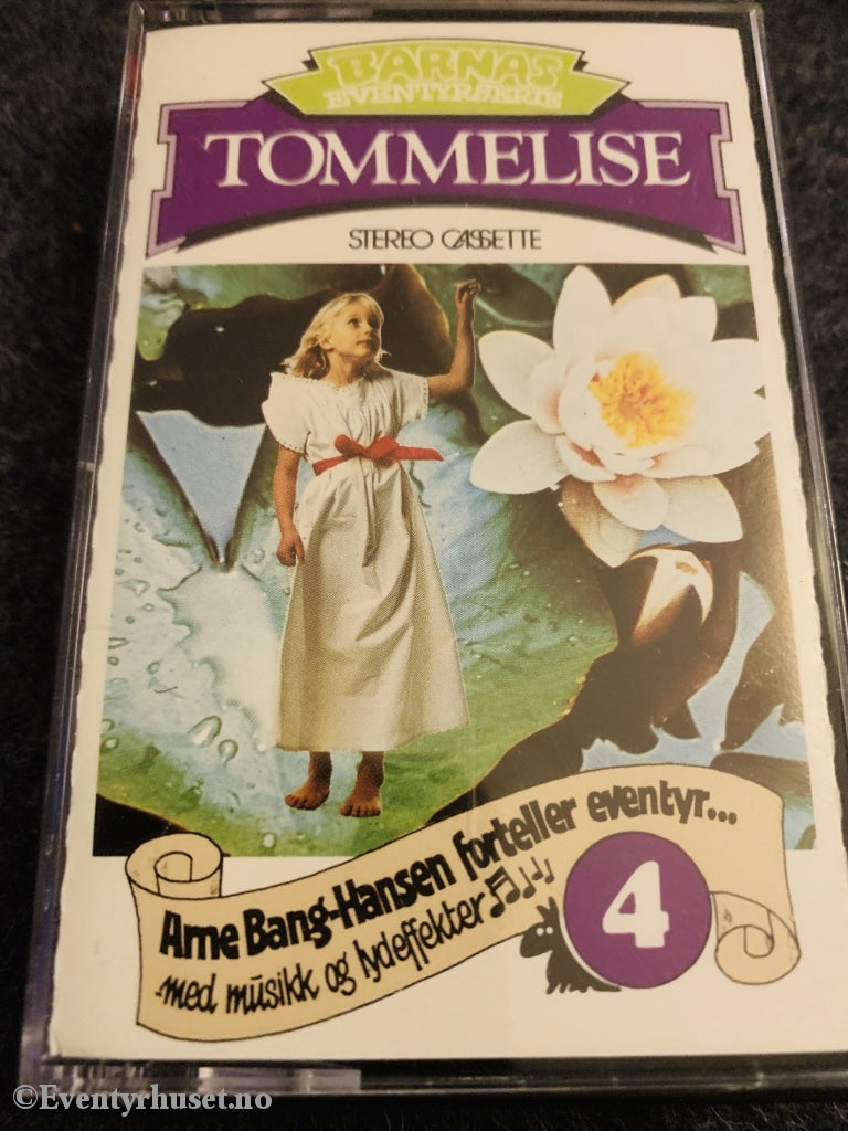 Barnas Eventyrserie 4. Tommelise. 1983. Kassett. Kassettbok