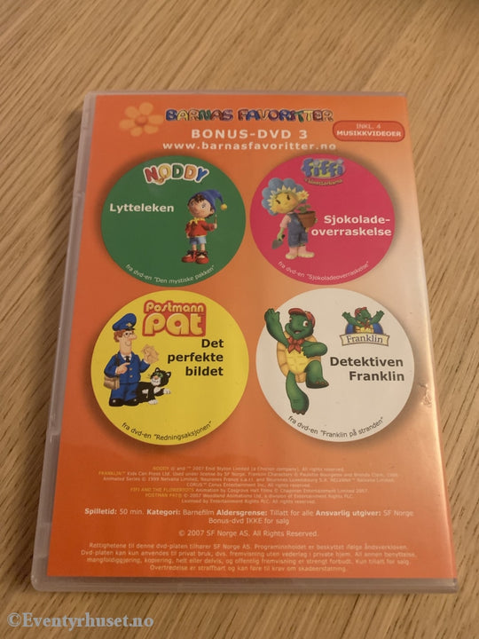 Barnas Favoritter. Bonus-Dvd 3. 2007. Dvd. Dvd
