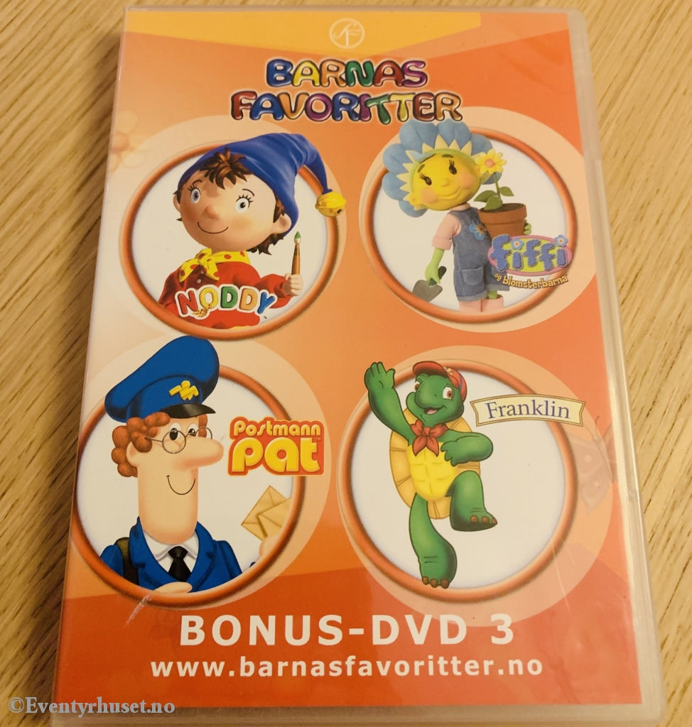 Barnas Favoritter. Bonus-Dvd 3. 2007. Dvd. Dvd