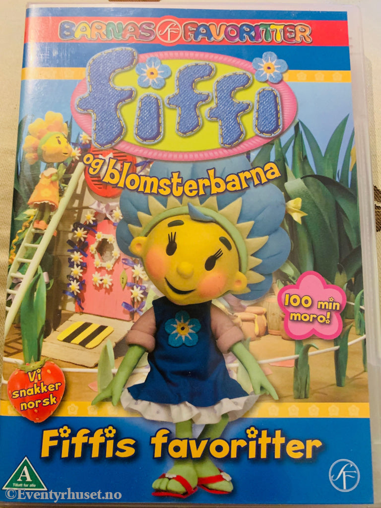 Barnas Favoritter. Fiffi Og Blomsterbarna. Glemsomme Fiffi. Fiffis Dvd. Dvd