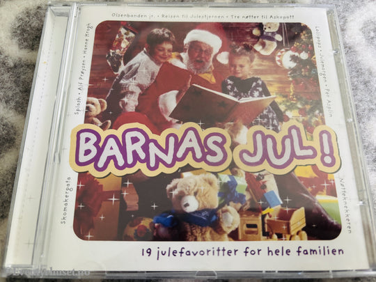 Barnas Jul - 19 julefavoritter for hele familien. Barne-CD.