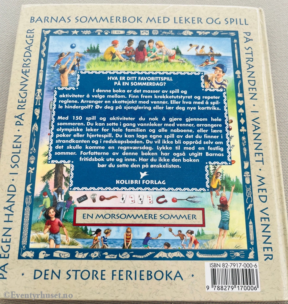 Barnas Sommerbok Med Leker Og Spill. 1999. Fortelling