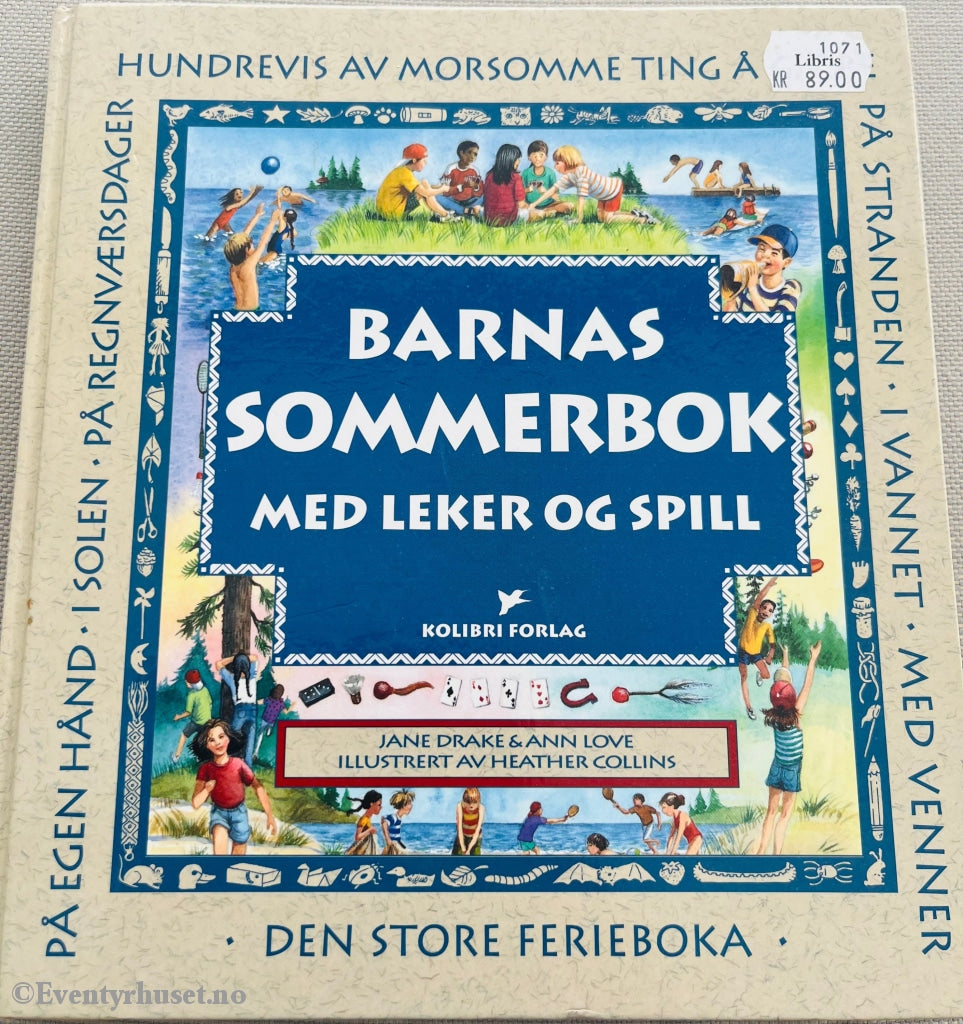 Barnas Sommerbok Med Leker Og Spill. 1999. Fortelling