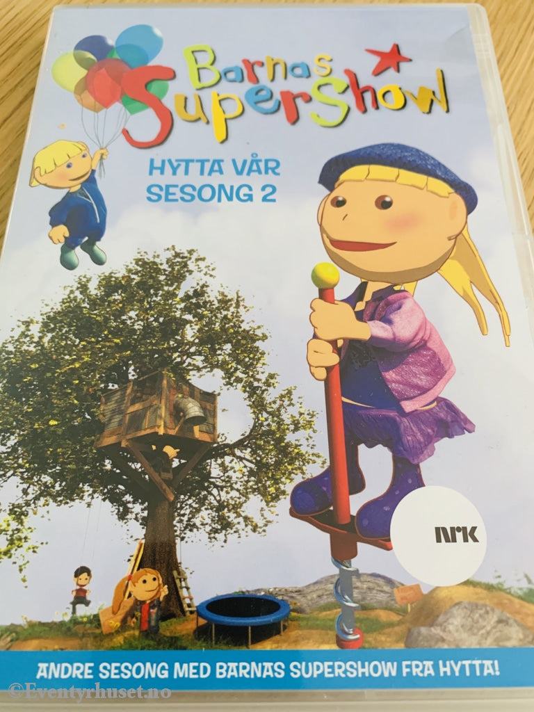 Barnas Supershow. Hytta Vår. Sesong 2. (Nrk Barne-Tv). 2011. Dvd. Dvd