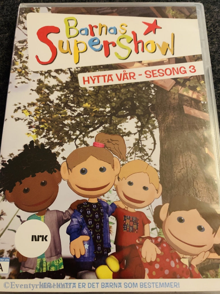 Barnas Supershow. Hytta Vår. Sesong 3. (Nrk Barne-Tv). 2011. Dvd. Dvd