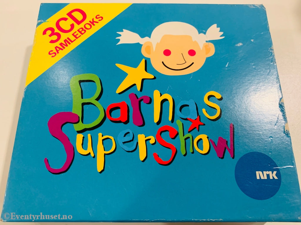 Barnas Supershow (Nrk). 3 Cd Samleboks. Lydbok