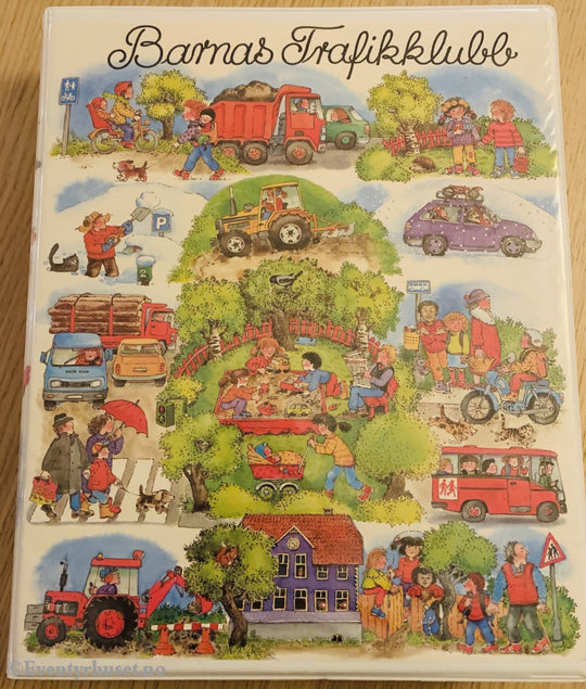 Barnas Trafikklubb. Kassettbøker Med Koffert. Kassettbok