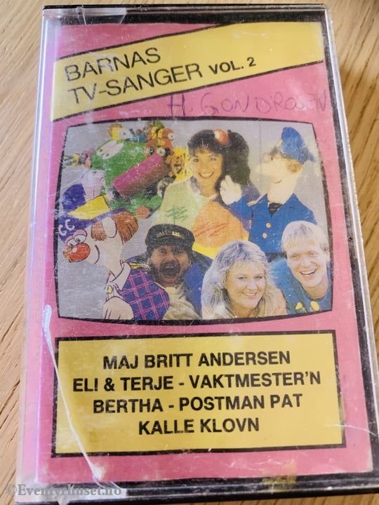 Barnas Tv-Sanger Vol. 2. 1990. Kassett. Kassett (Mc)