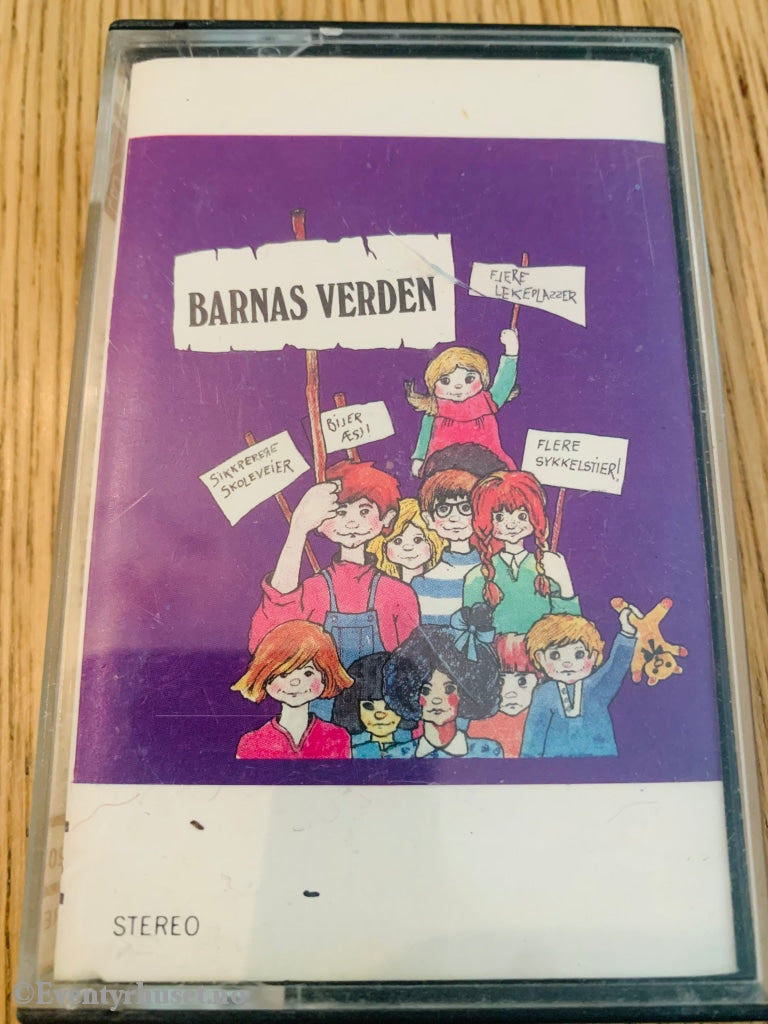 Barnas Verden. 1980. Kassett. Kassettbok