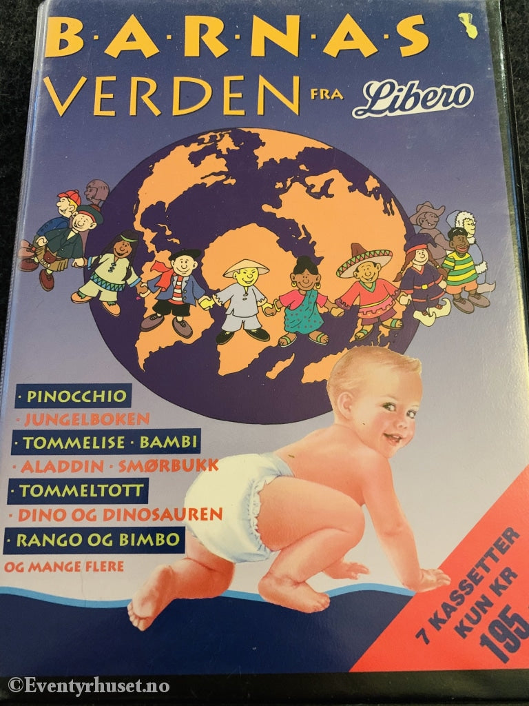Barnas Verden Fra Libero. Lydbok På 7 Kassetter! Kassettbok
