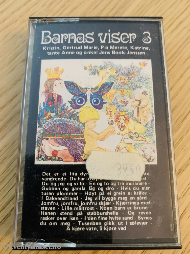 Barnas Viser 3. 1984. Kassett. Kassett (Mc)