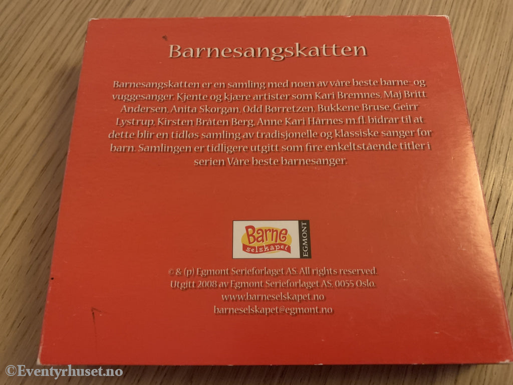 Barnesangskatten. 1987/2008. 4 X Cd. Cd