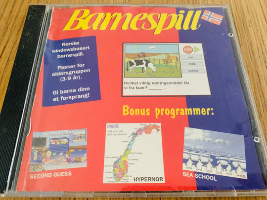 Barnespill. PC-spill.