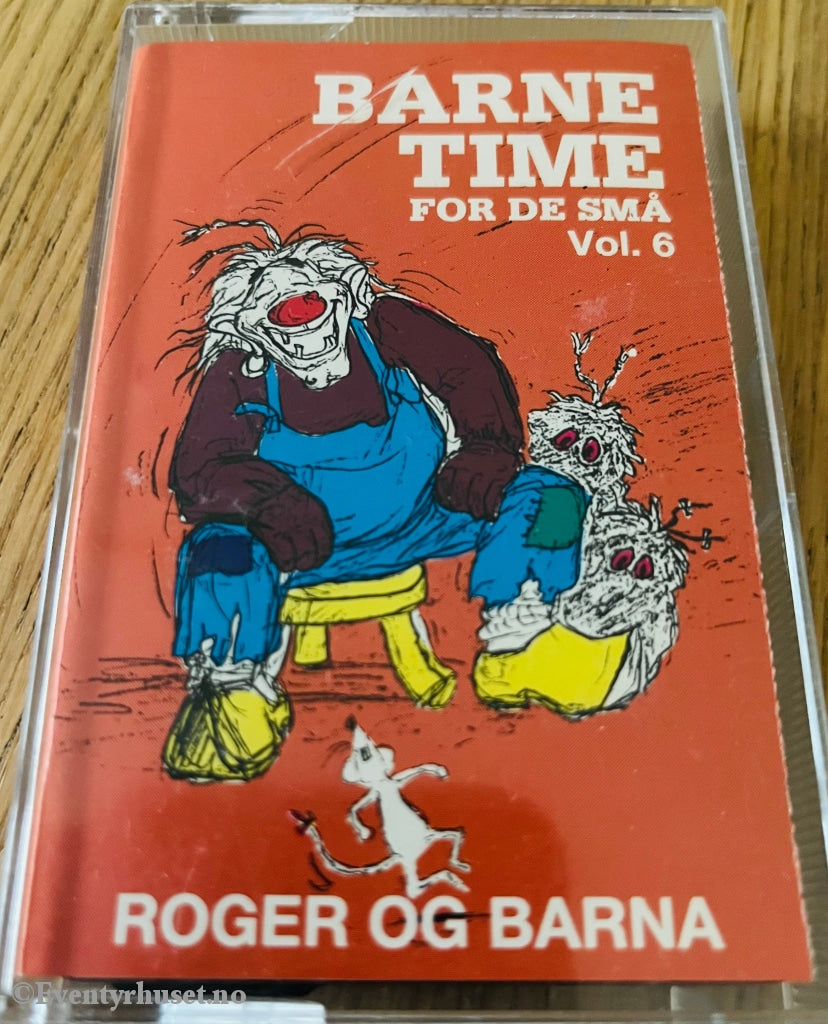 Barnetime For De Små Med Roger Og Barna. Vol. 6. Kassett. Kassettbok