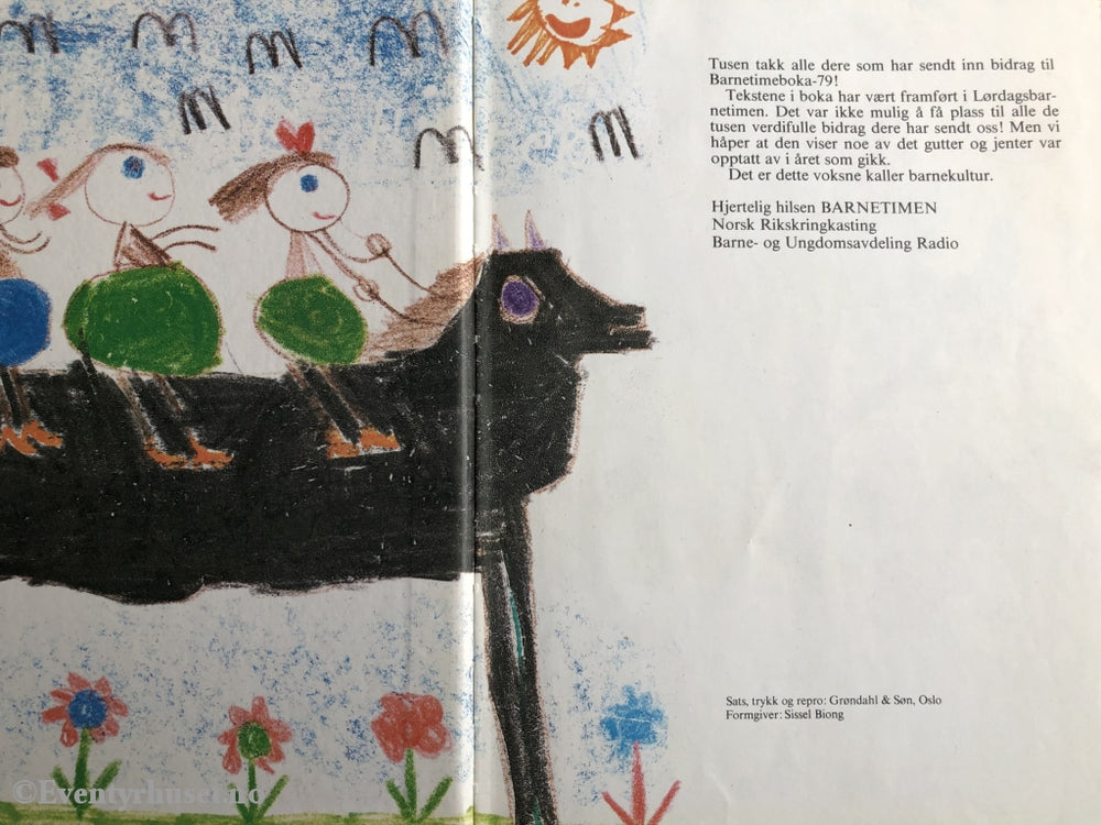 Barnetimeboka. 1979. Sangbok