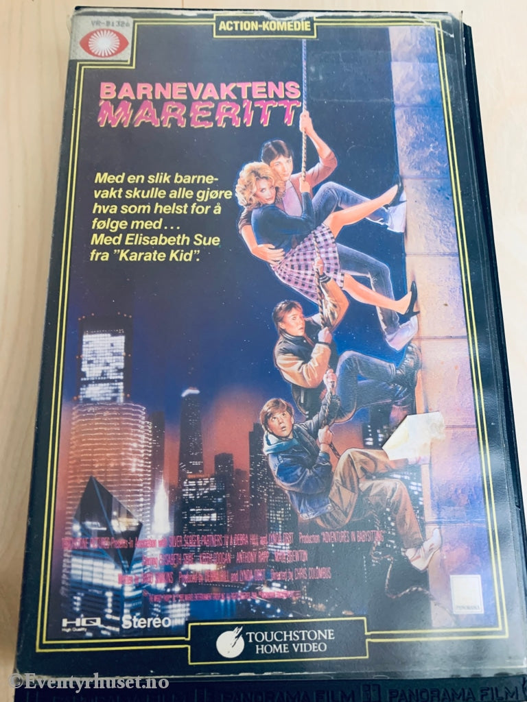 Barnevaktens Mareritt. 1987. Vhs Big Box.