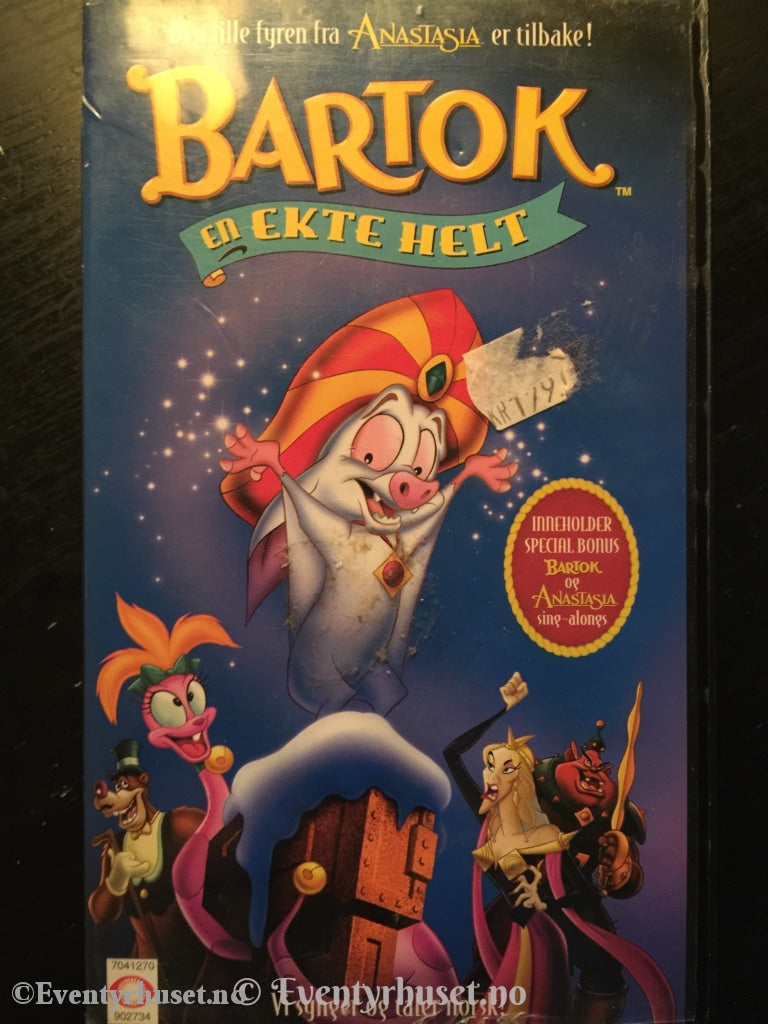 Bartok - En Ekte Helt. 1999. Vhs. Vhs