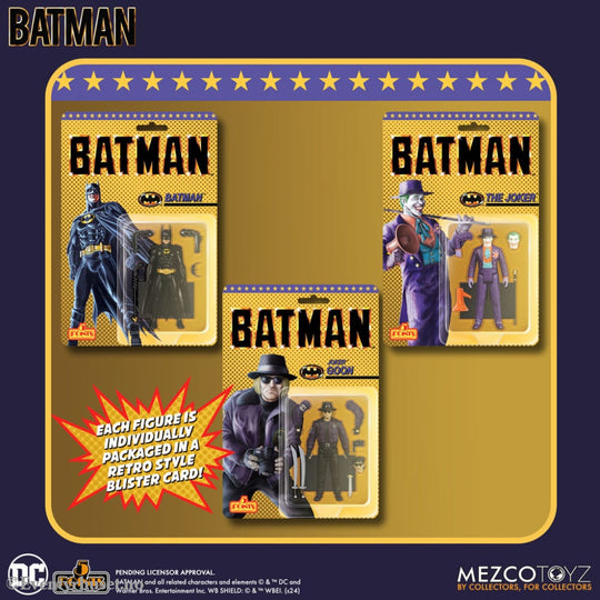 Batman (1989) 5 Points Action Figures 9 cm Assortment (24) Toys