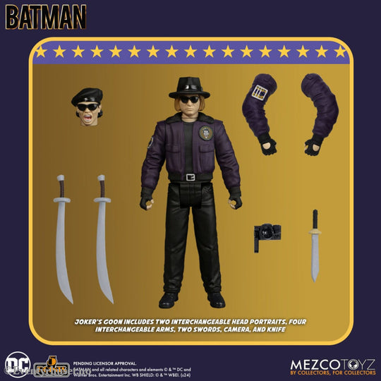 Batman (1989) 5 Points Action Figures 9 cm Assortment (24) Toys