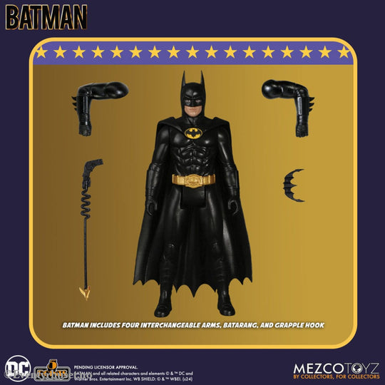 Batman (1989) 5 Points Action Figures 9 cm Assortment (24) Toys