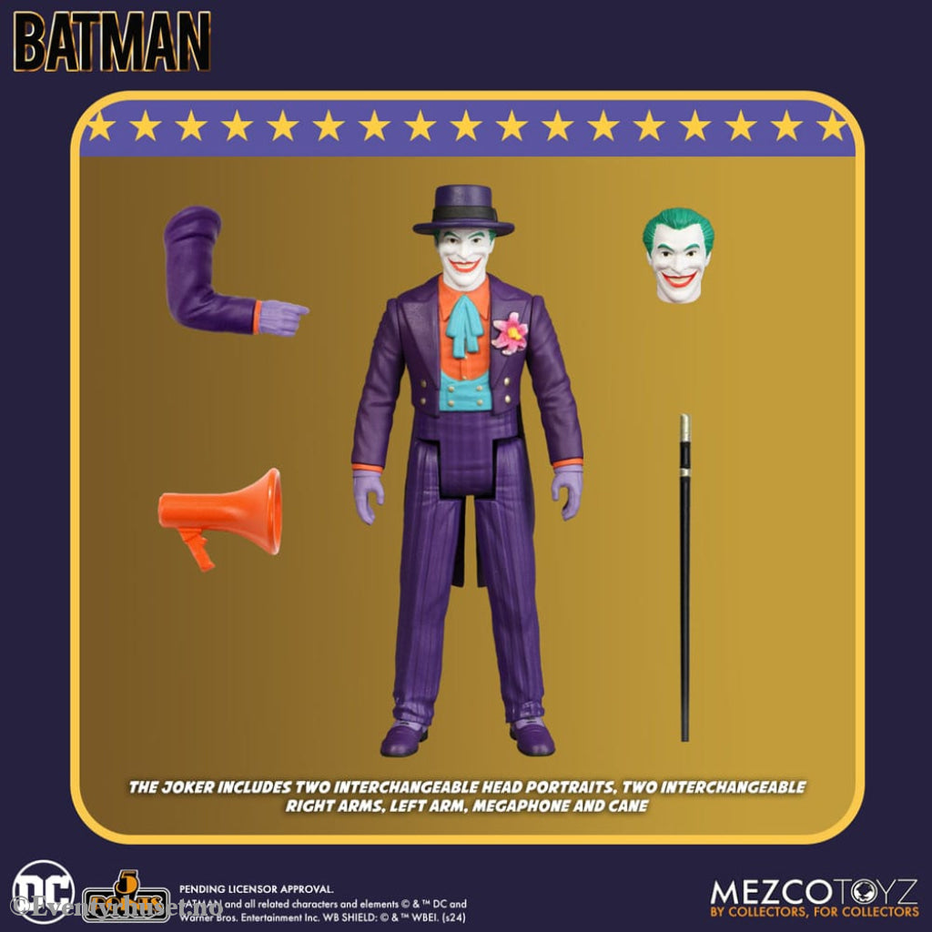 Batman (1989) 5 Points Action Figures 9 cm Assortment (24) Toys