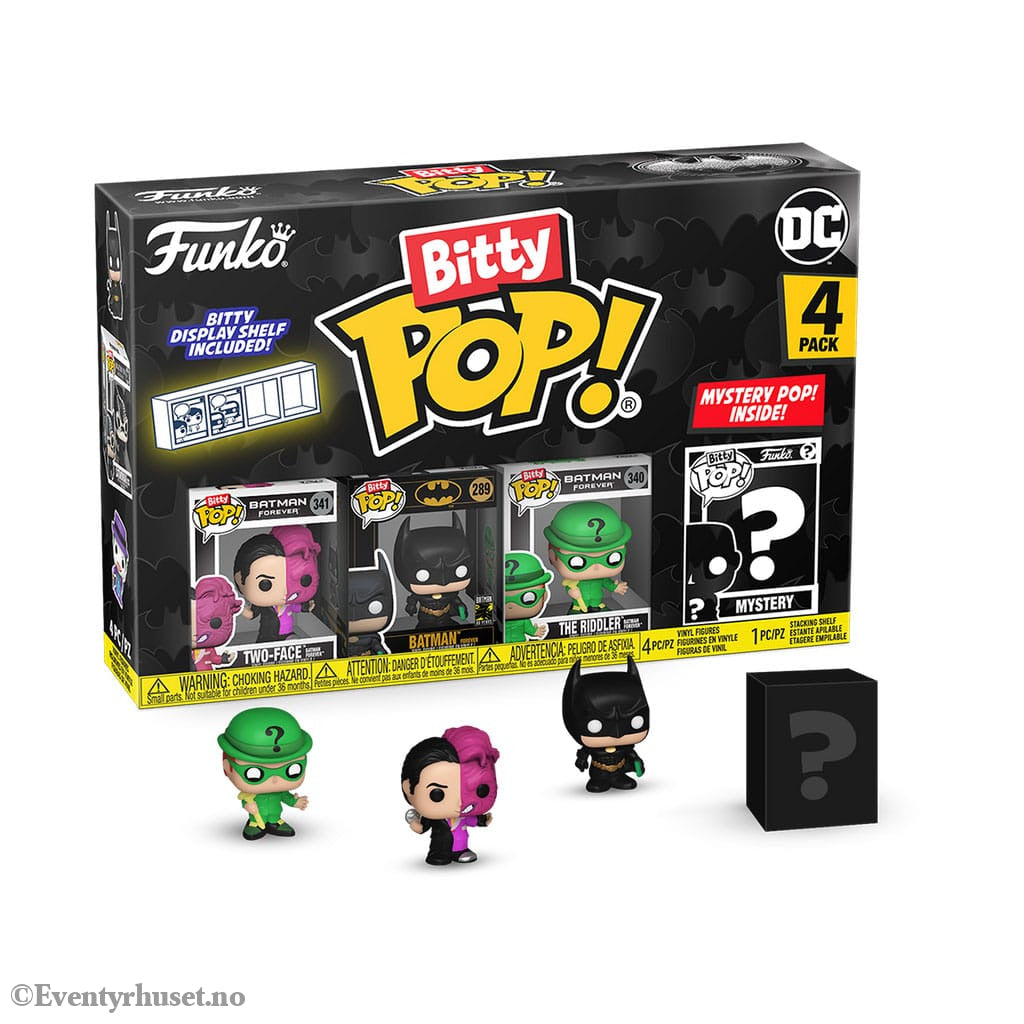 Batman 85th Anniversary Bitty POP! Vinyl Figure 4-Pack Two Face 2,5 cm Collectibles
