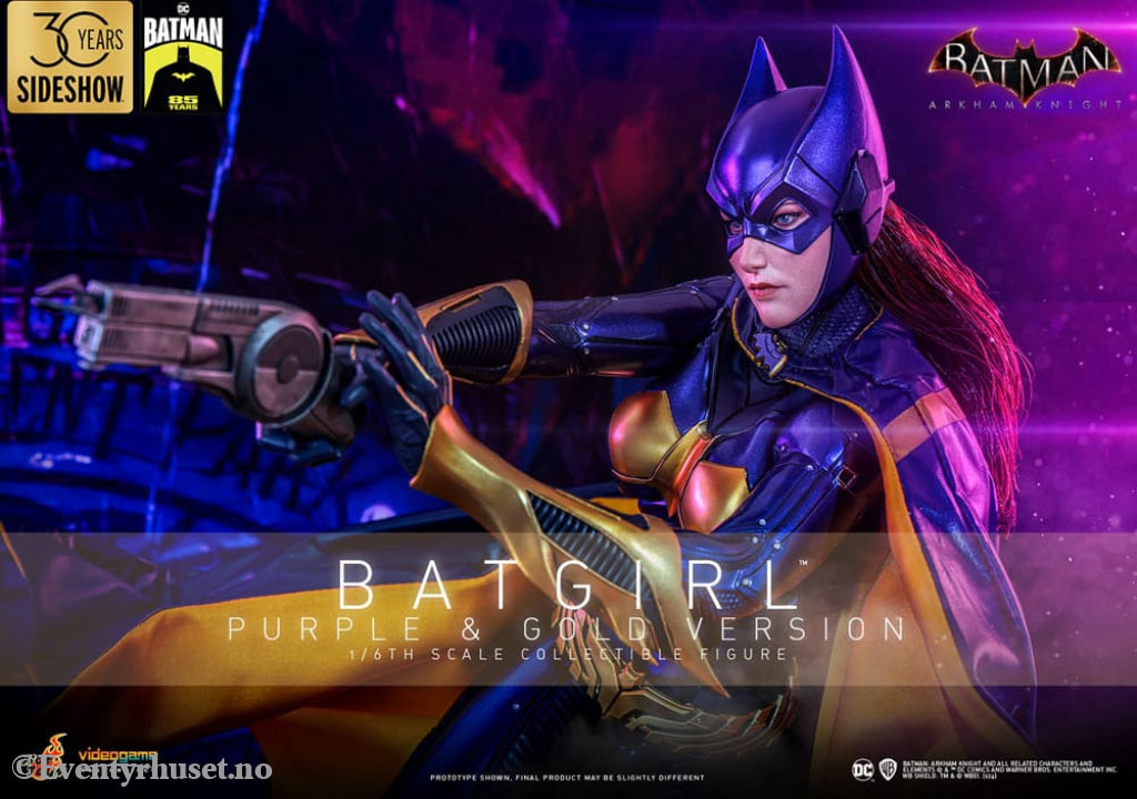 Batman Arkham Knight Videogame Masterpiece Action Figure 1/6 Batgirl (Purple and Gold Version) Exclusive 30 cm Toys