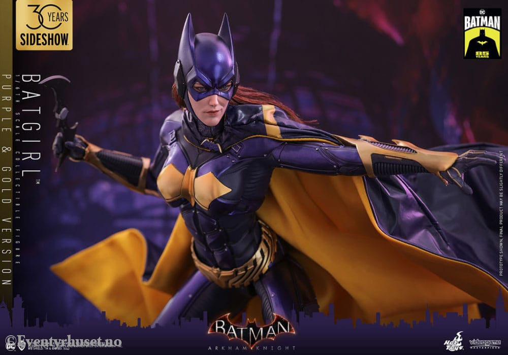 Batman Arkham Knight Videogame Masterpiece Action Figure 1/6 Batgirl (Purple and Gold Version) Exclusive 30 cm Toys