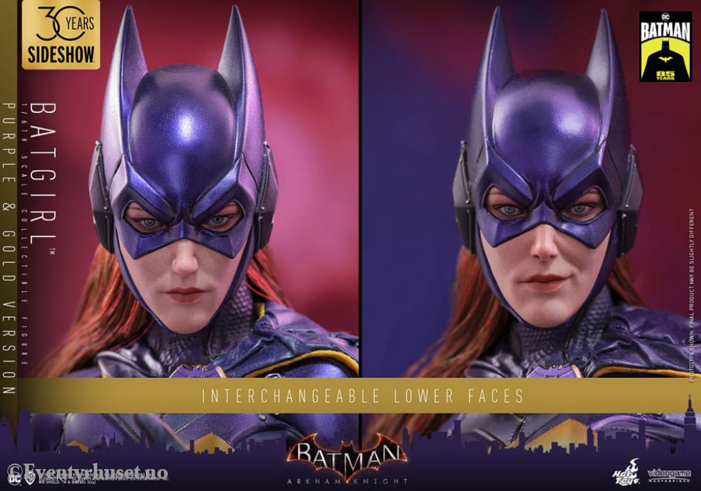 Batman Arkham Knight Videogame Masterpiece Action Figure 1/6 Batgirl (Purple and Gold Version) Exclusive 30 cm Toys