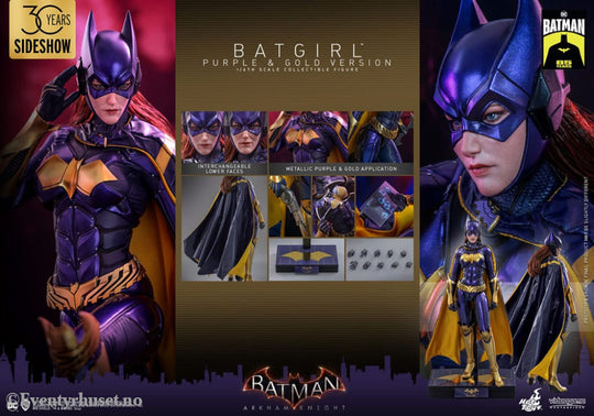 Batman Arkham Knight Videogame Masterpiece Action Figure 1/6 Batgirl (Purple and Gold Version) Exclusive 30 cm Toys