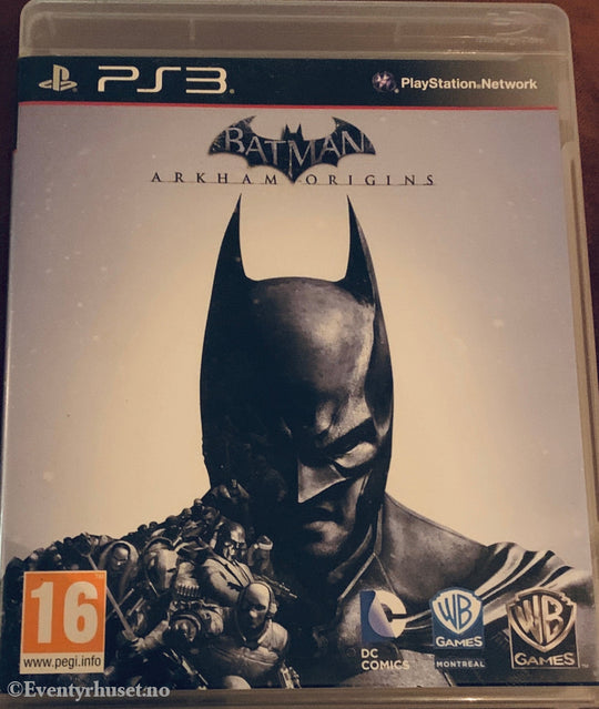 Batman: Arkham Origins. PS3.