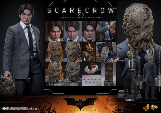 Batman Begins Movie Masterpiece Action Figure 1/6 Scarecrow 2.0 30 cm Toys