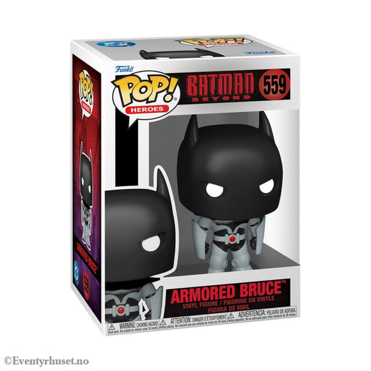Batman Beyond POP! Heroes Vinyl Armored Bruce 9 cm. Mint In Sealed Box (MISB)! Actionfigur