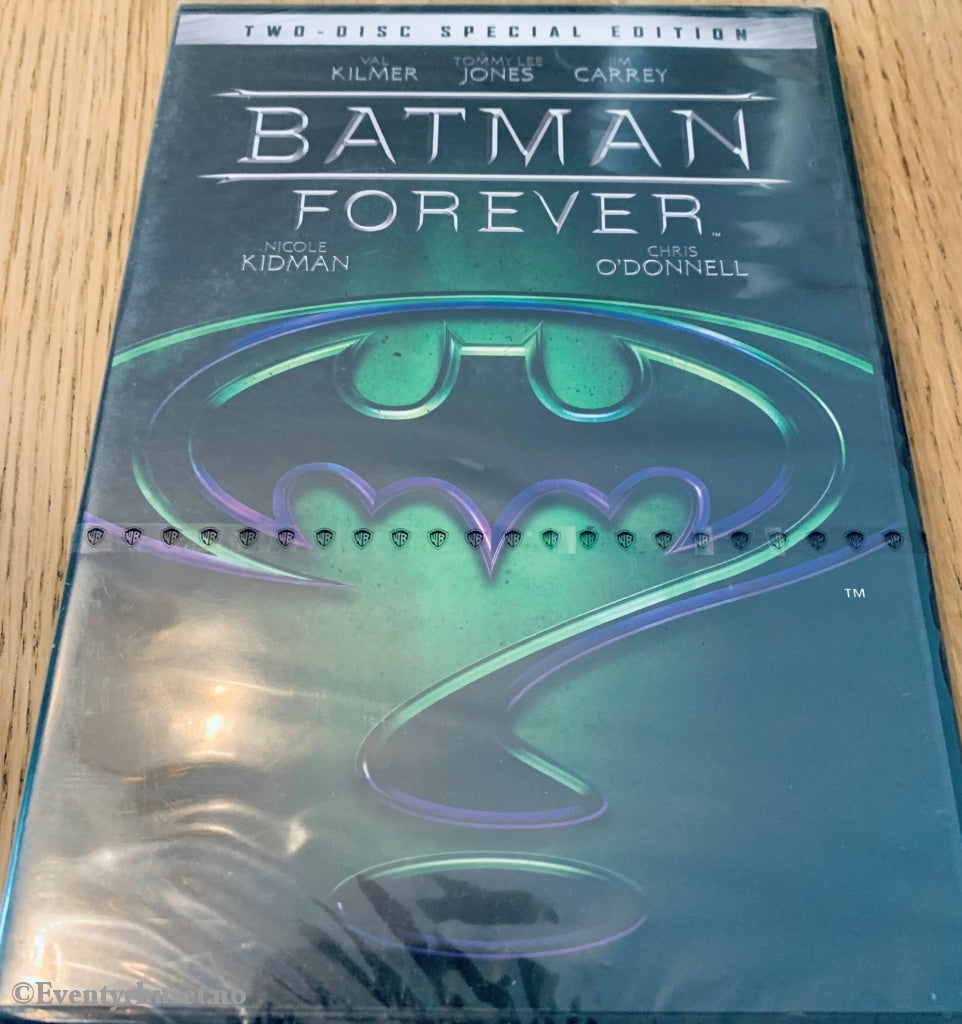 Batman Forever. 1995. Dvd. Ny I Plast! Dvd