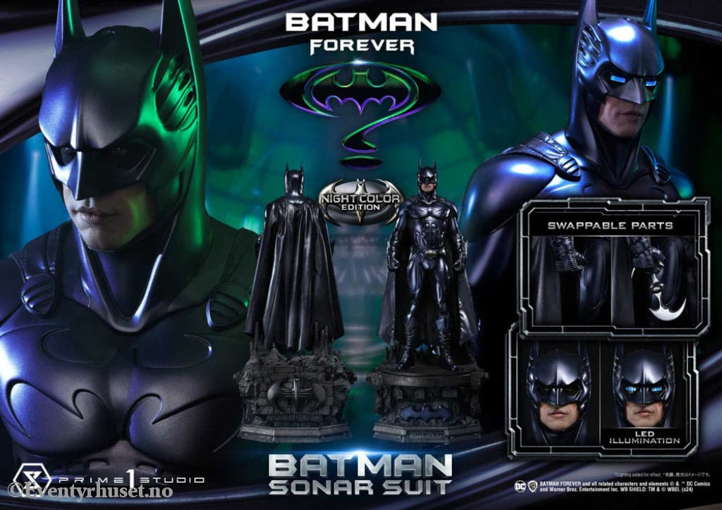 Batman Forever Museum Masterline Series Statue 1/3 Batman Sonar Suit Night Color Edition 95 cm Collectibles