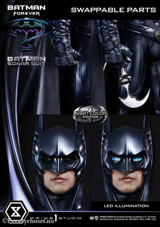 Batman Forever Museum Masterline Series Statue 1/3 Batman Sonar Suit Night Color Edition 95 cm Collectibles