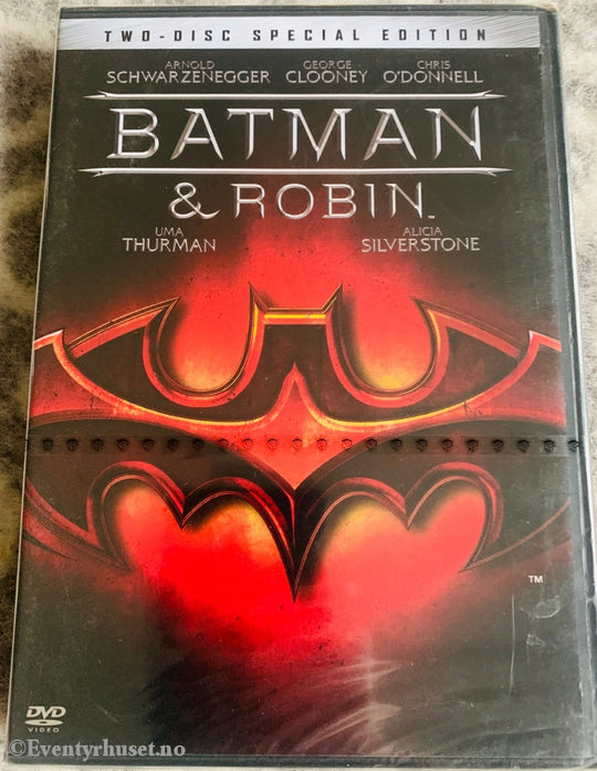 Batman & Robin. 1997. Dvd. Ny I Plast! Dvd