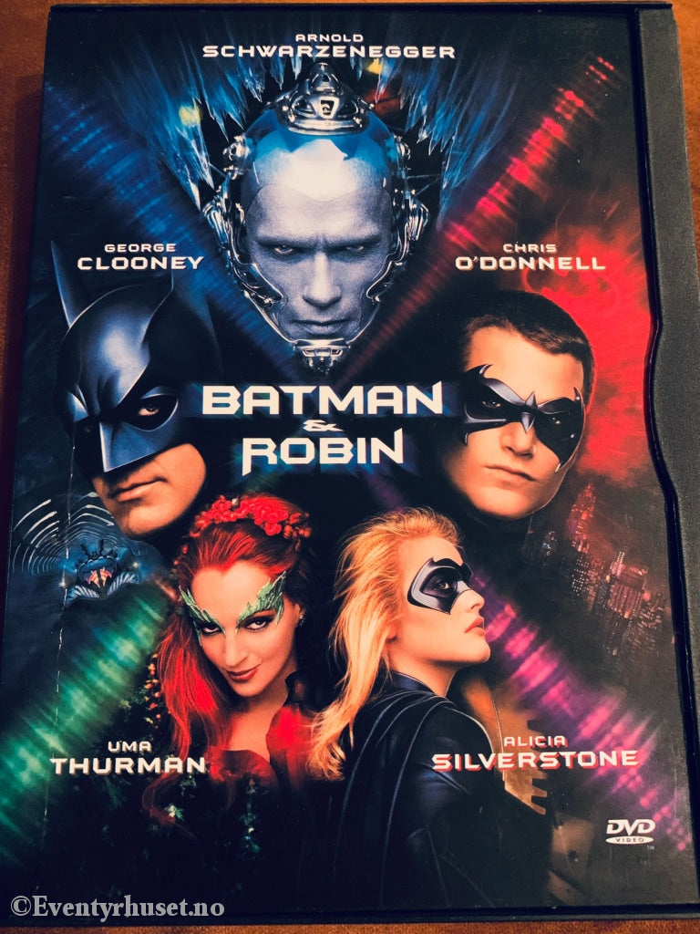 Batman & Robin. 1998. Dvd Snapcase.