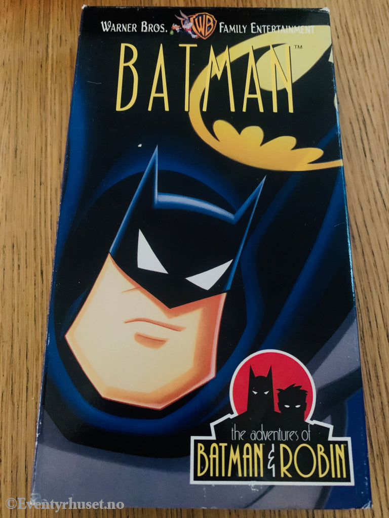 Batman: The Adventures of Batman & Robin 1993 .VHS slipcase.