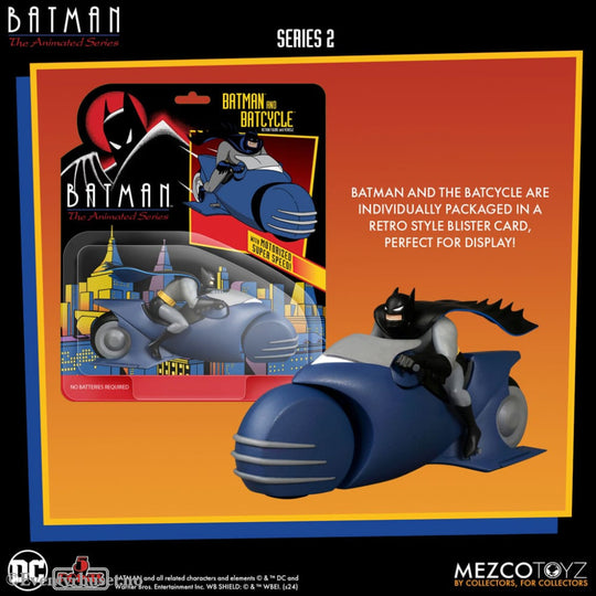 Batman the Animated Series 2 5 Points Action Figure Batman & Batcycle 10 cm Toys