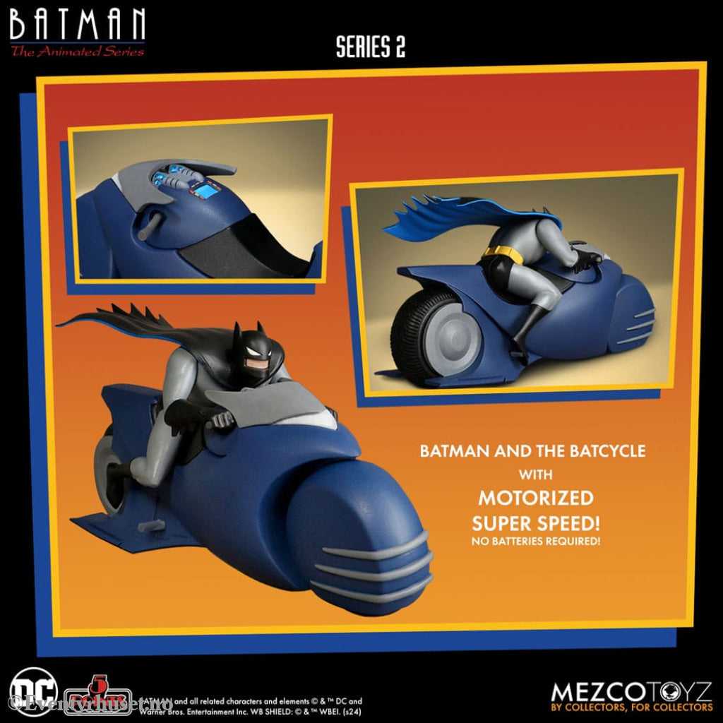 Batman the Animated Series 2 5 Points Action Figure Batman & Batcycle 10 cm Toys